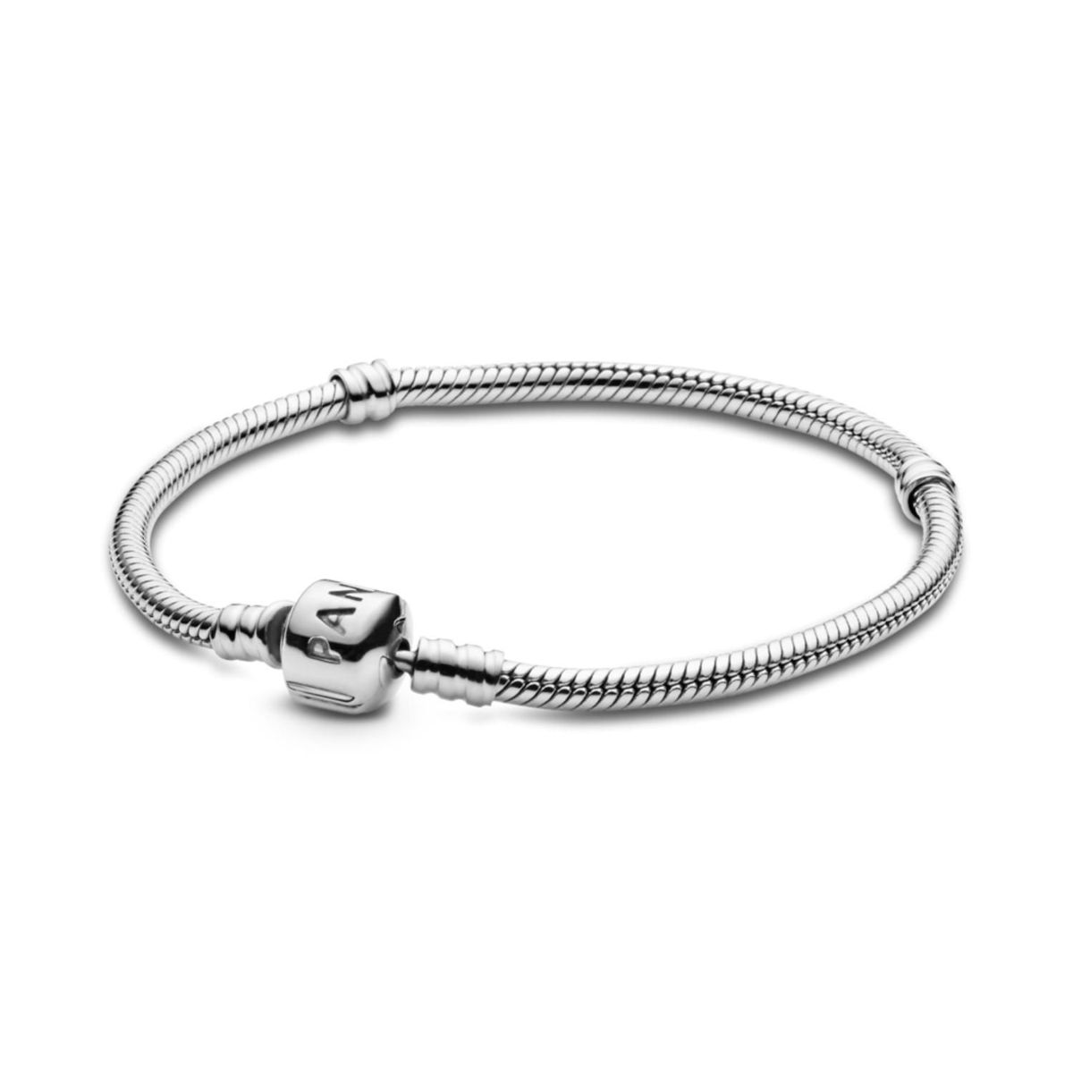 PANDORA - Pulsera De Plata  Cierre De Barril