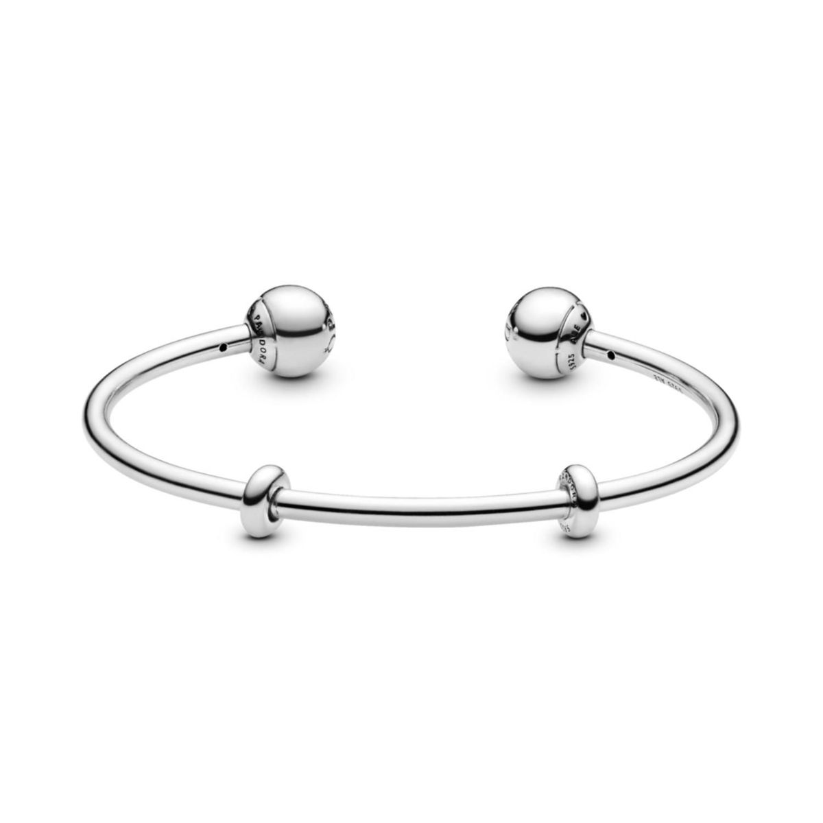 PANDORA - Brazalete Rígido Abierto En Plata