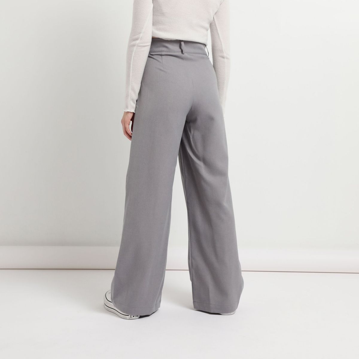 SYBILLA - Pantalón Palazzo Mujer Sybilla