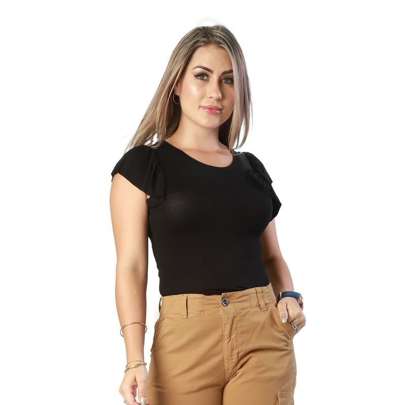 FORDAN JEANS - Polo Manga Corta Casual Mujer Fordan Jeans