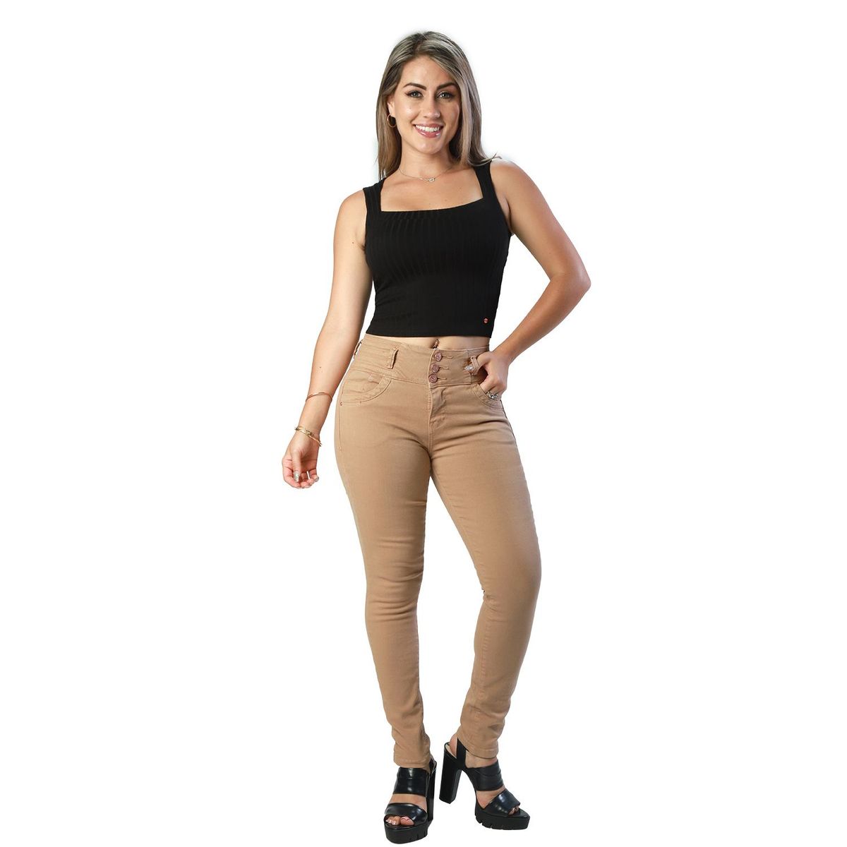 FORDAN JEANS - Pantalón Algodón Mujer Ford