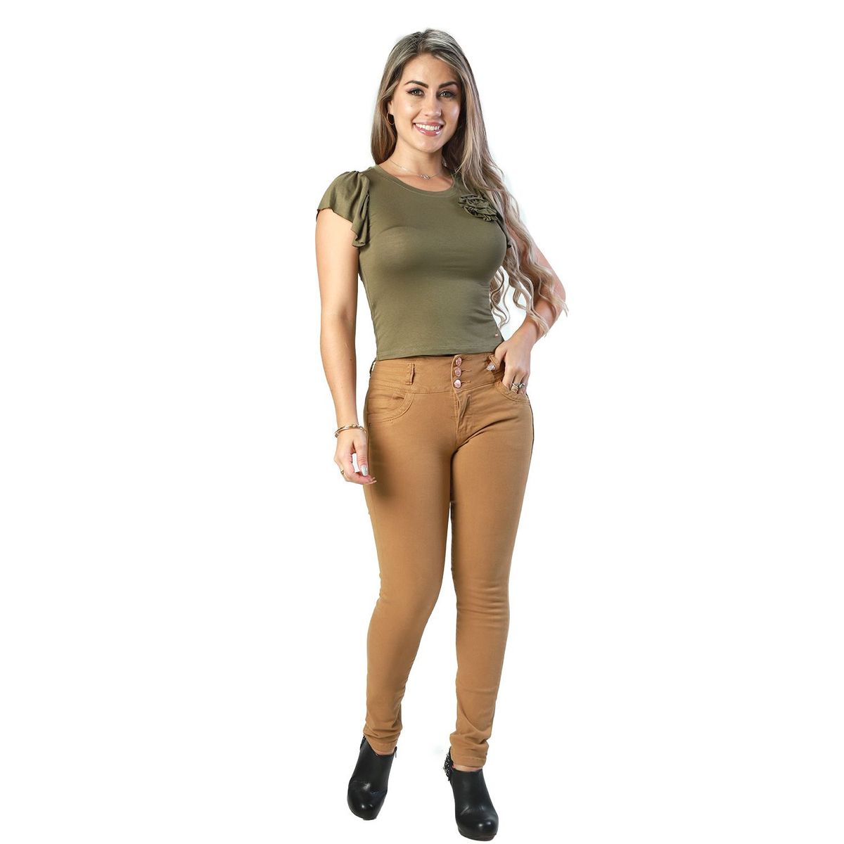 FORDAN JEANS - Pantalón Algodón Mujer Ford
