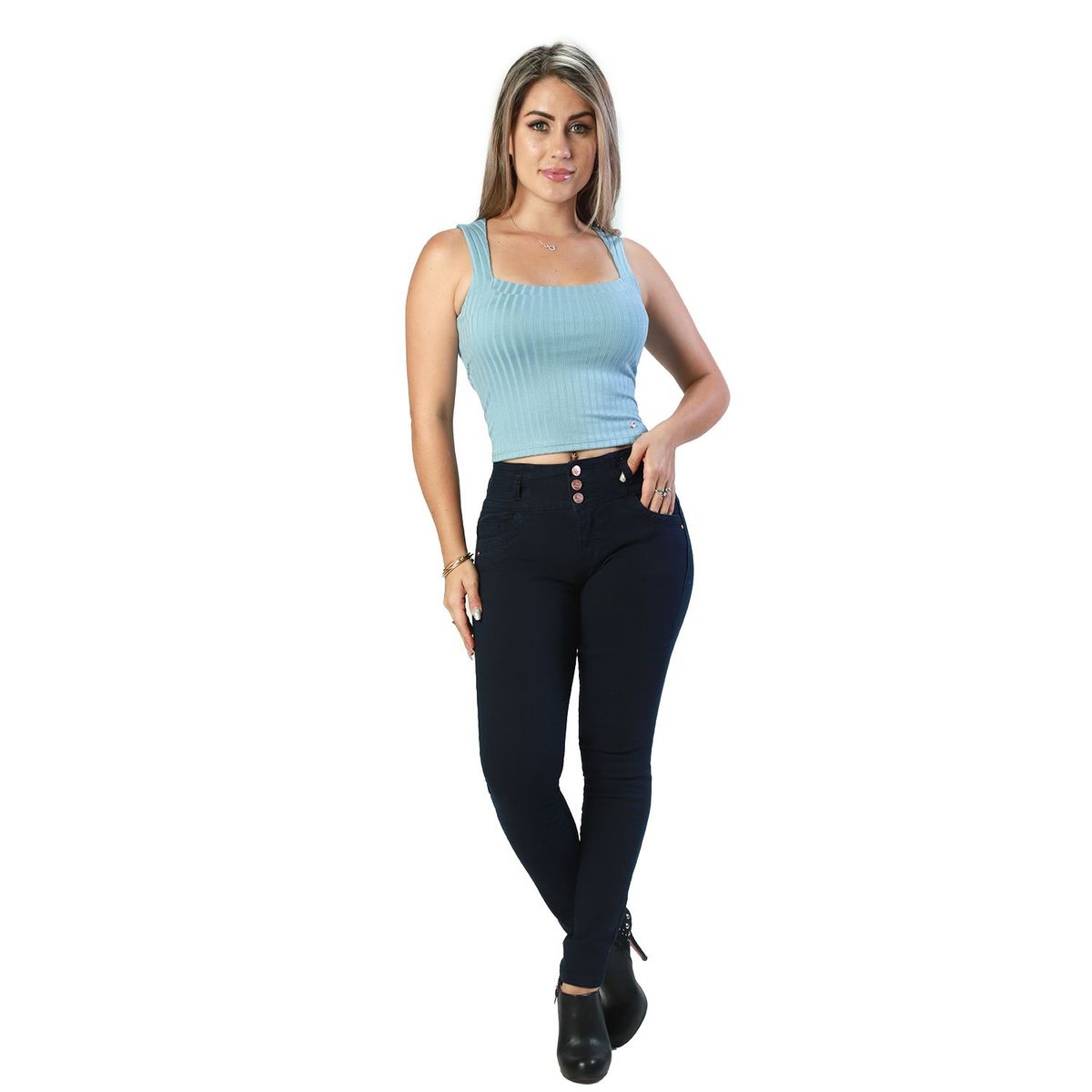 FORDAN JEANS - Pantalón Algodón Mujer Ford