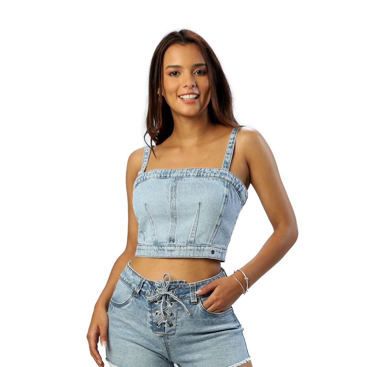 FORDAN JEANS - Top 100% Algodón Mujer Ford