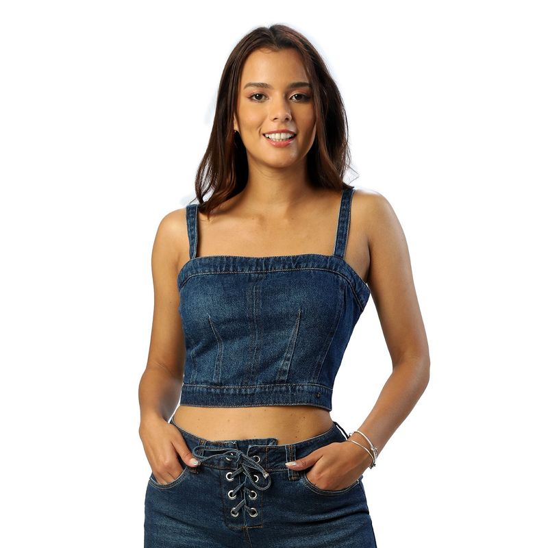 FORDAN JEANS - Top 100% Algodón Mujer Ford