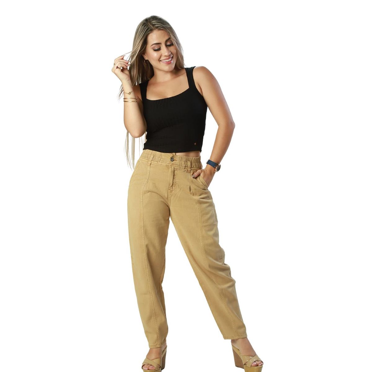 FORDAN JEANS - Pantalón Casual Mujer Ford