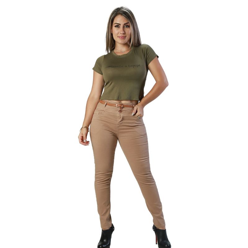 FORDAN JEANS - Pantalón Skinny Algodón Mujer Ford