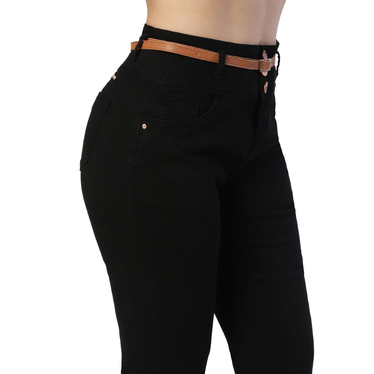 FORDAN JEANS - Pantalón Skinny Algodón Mujer Ford