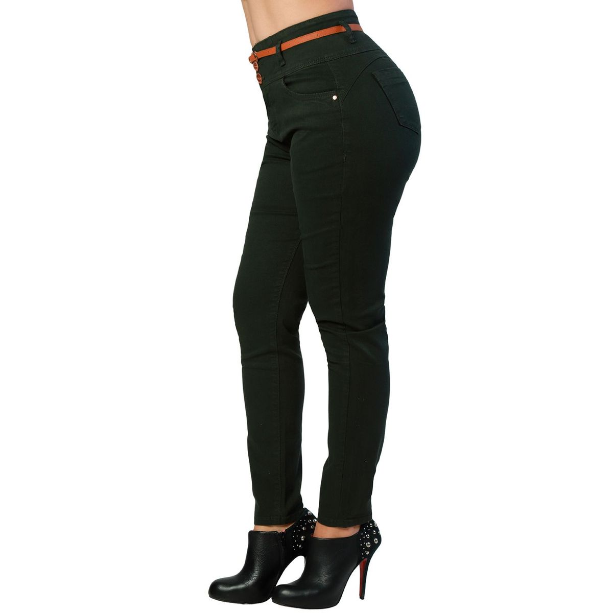 FORDAN JEANS - Pantalón Skinny Algodón Mujer Ford