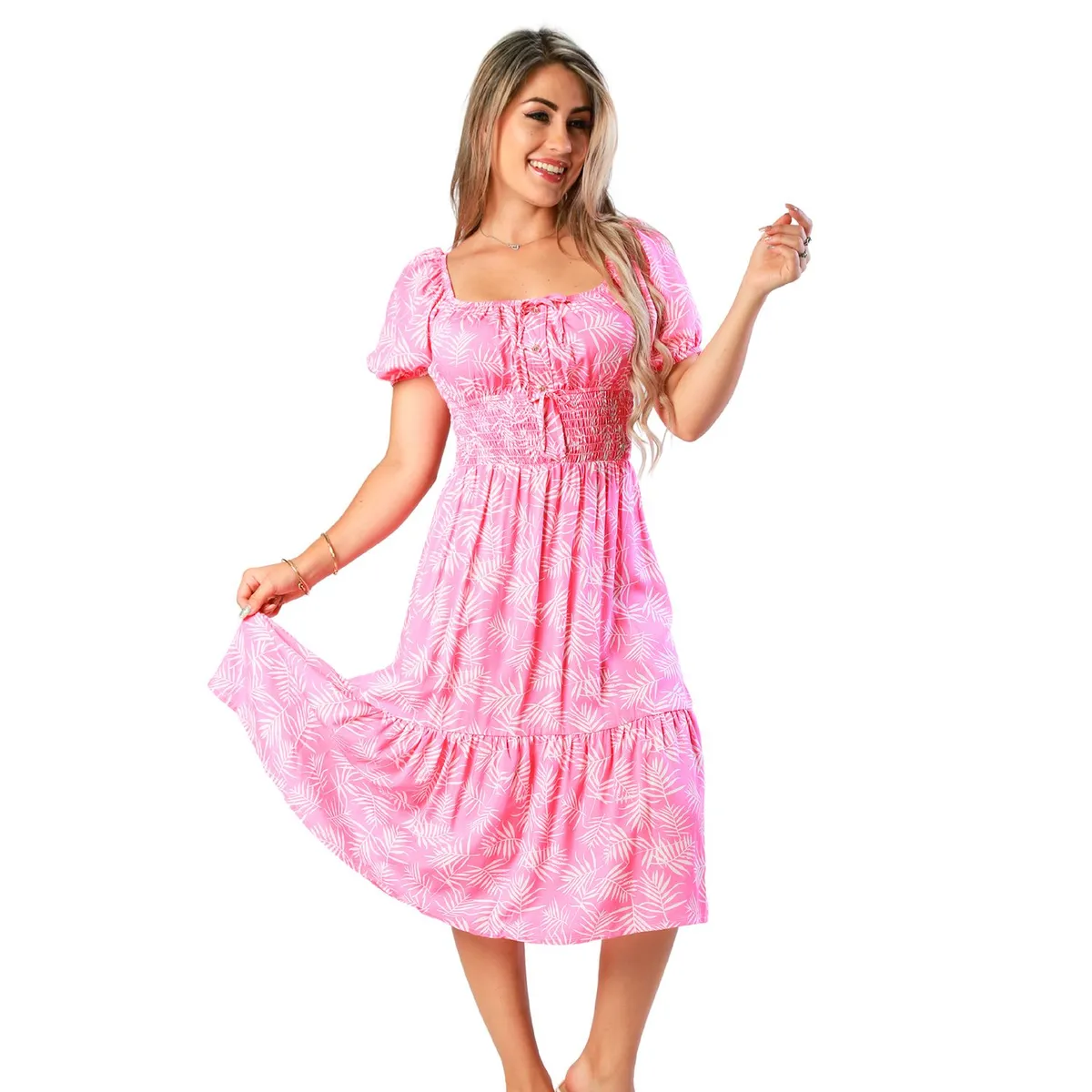 FORDAN JEANS - Vestido Largo Mujer Ford