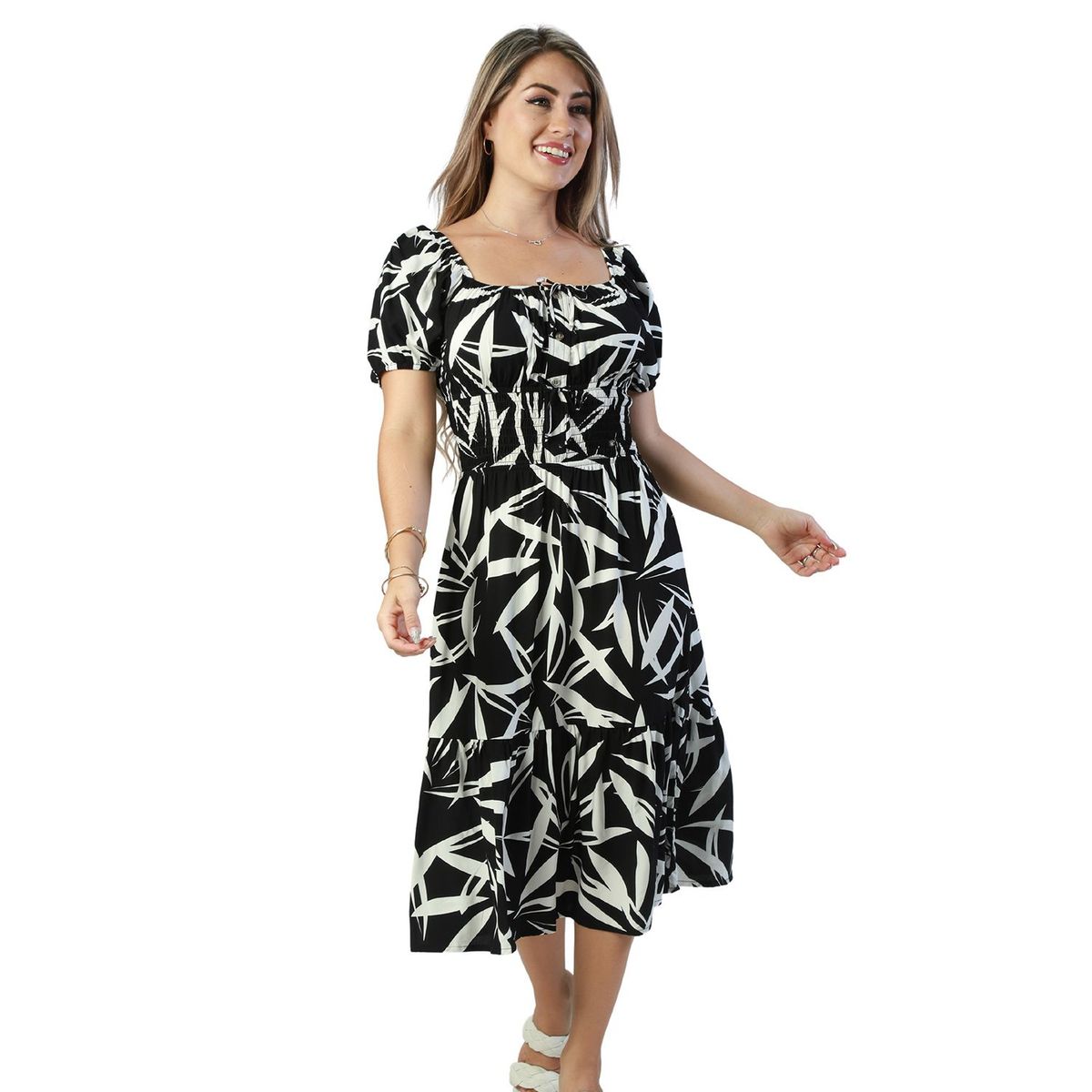 FORDAN JEANS - Vestido Largo Mujer Ford