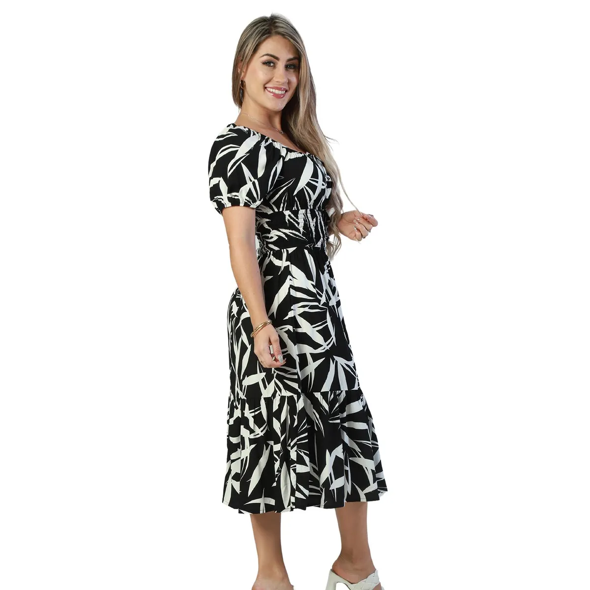 FORDAN JEANS - Vestido Largo Mujer Ford