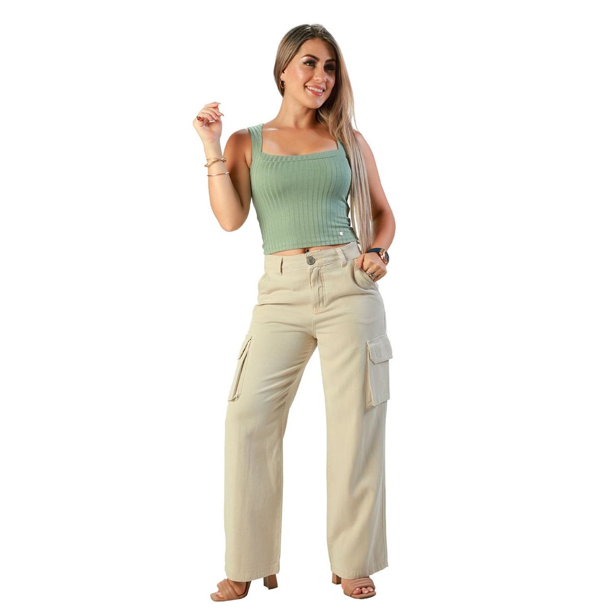 FORDAN JEANS - Pantalón Casual Mujer Ford