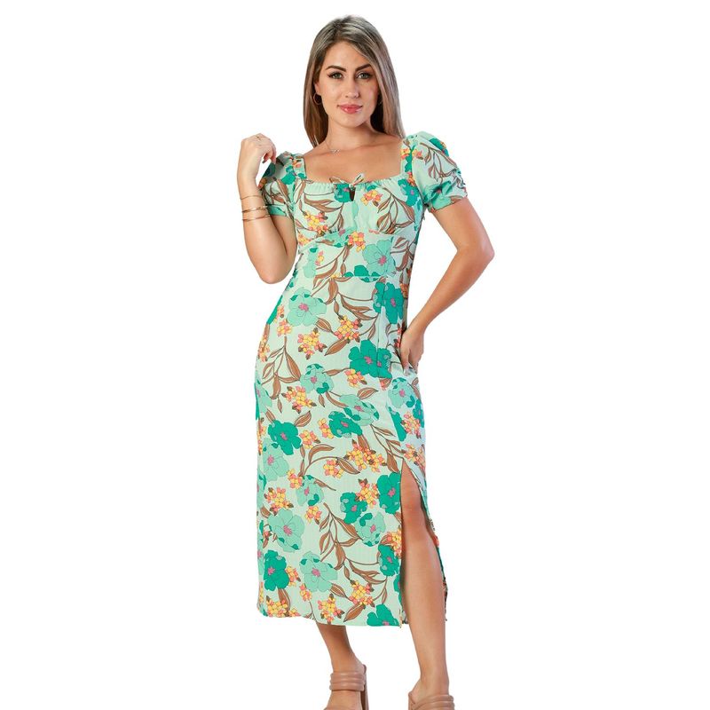 FORDAN JEANS - Vestido Largo Mujer Ford