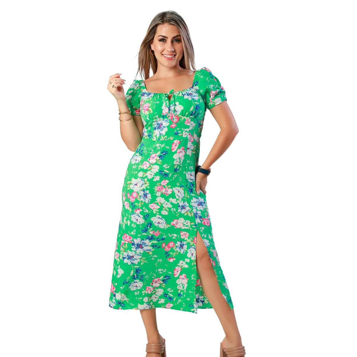 FORDAN JEANS - Vestido Largo Mujer Ford