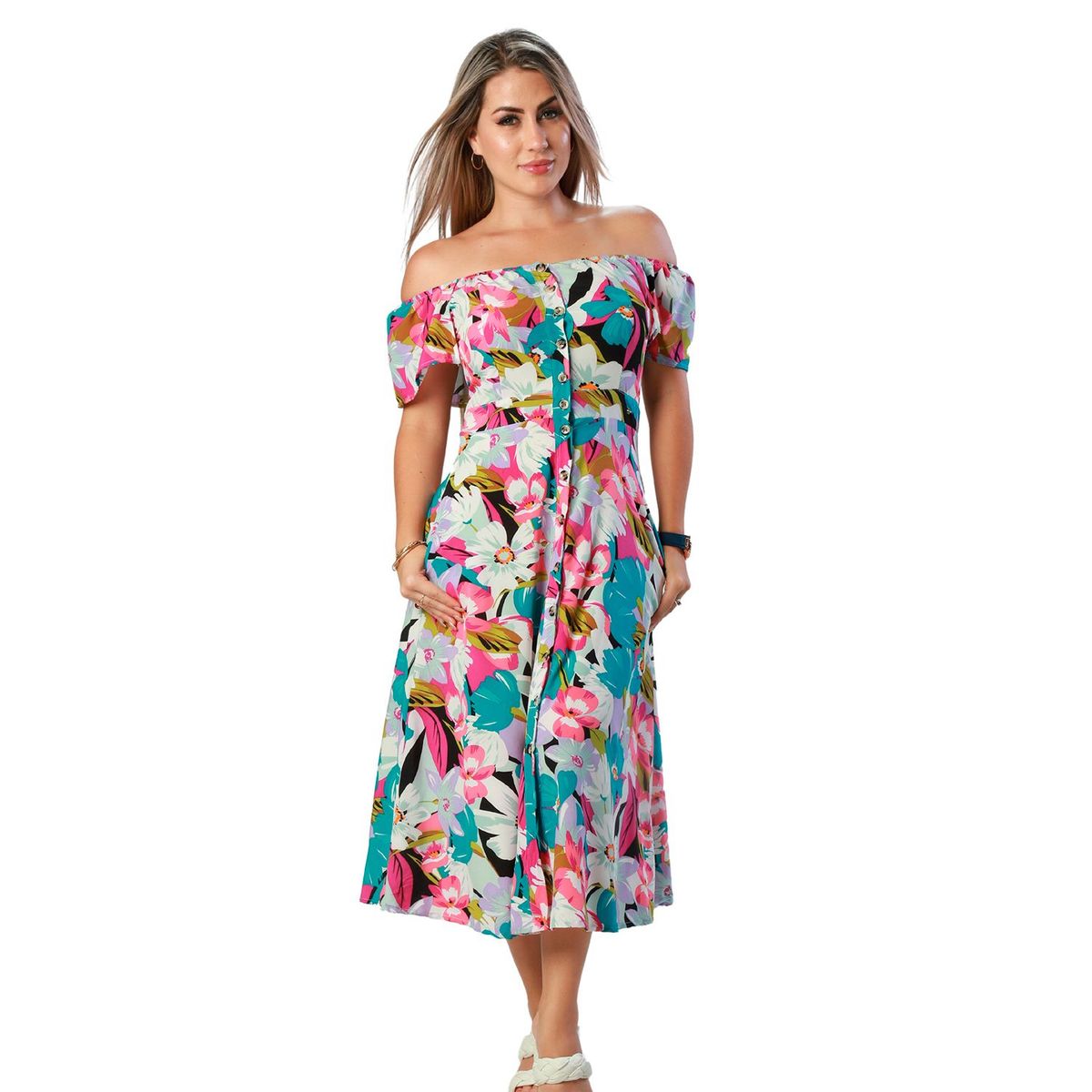 FORDAN JEANS - Vestido Largo Mujer Ford Ford