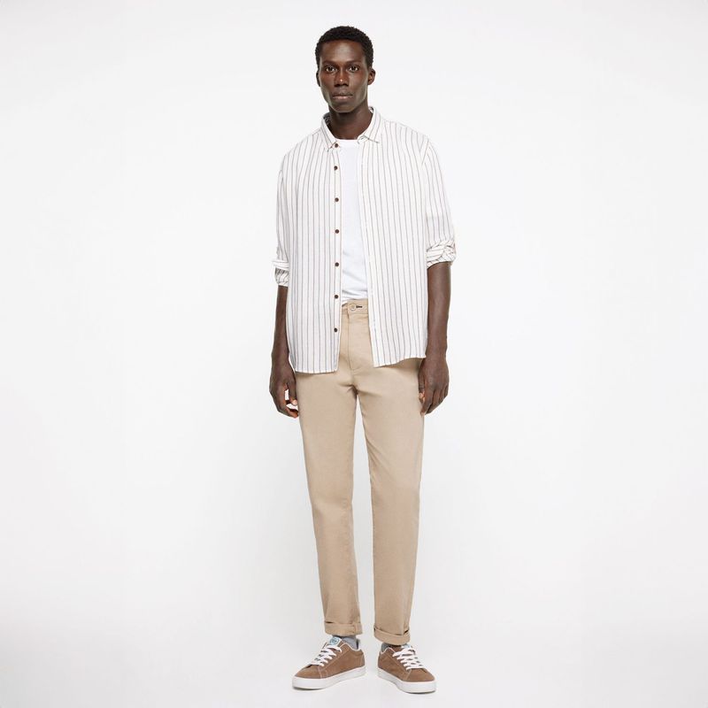 SPRINGFIELD - Camisa Manga Larga Hombre Springfield