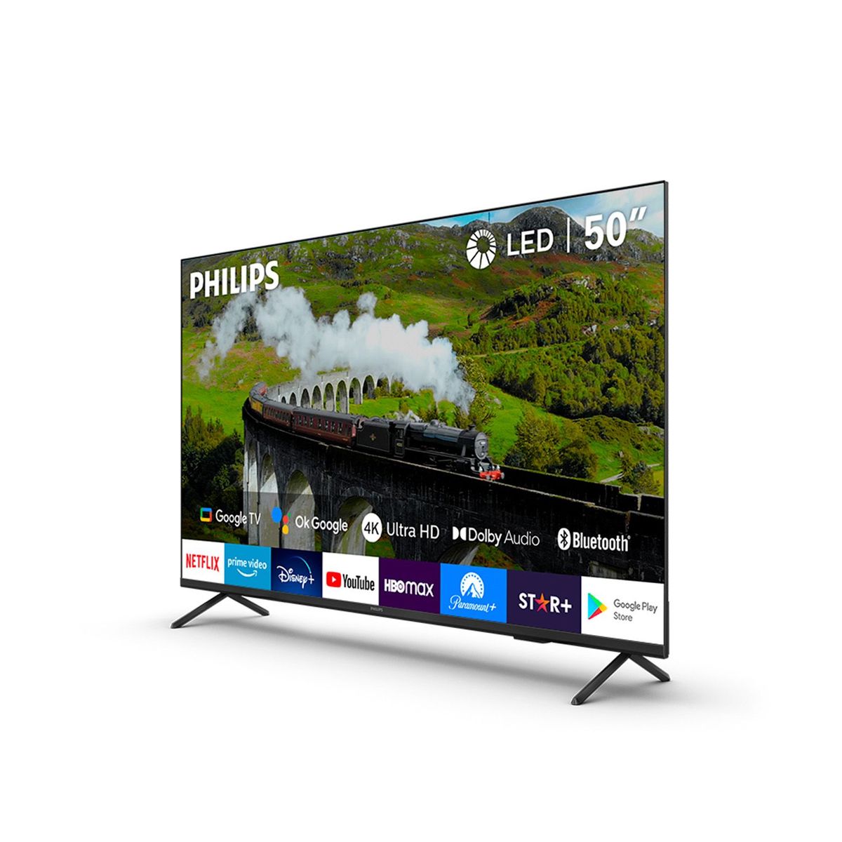 PHILIPS - Televisor 50" Philips 4K UHD Google TV 50PUD7408