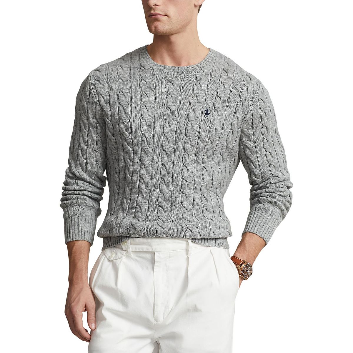 POLO RALPH LAUREN - Chompa 100% Algodón Hombre Polo Ralph Lauren