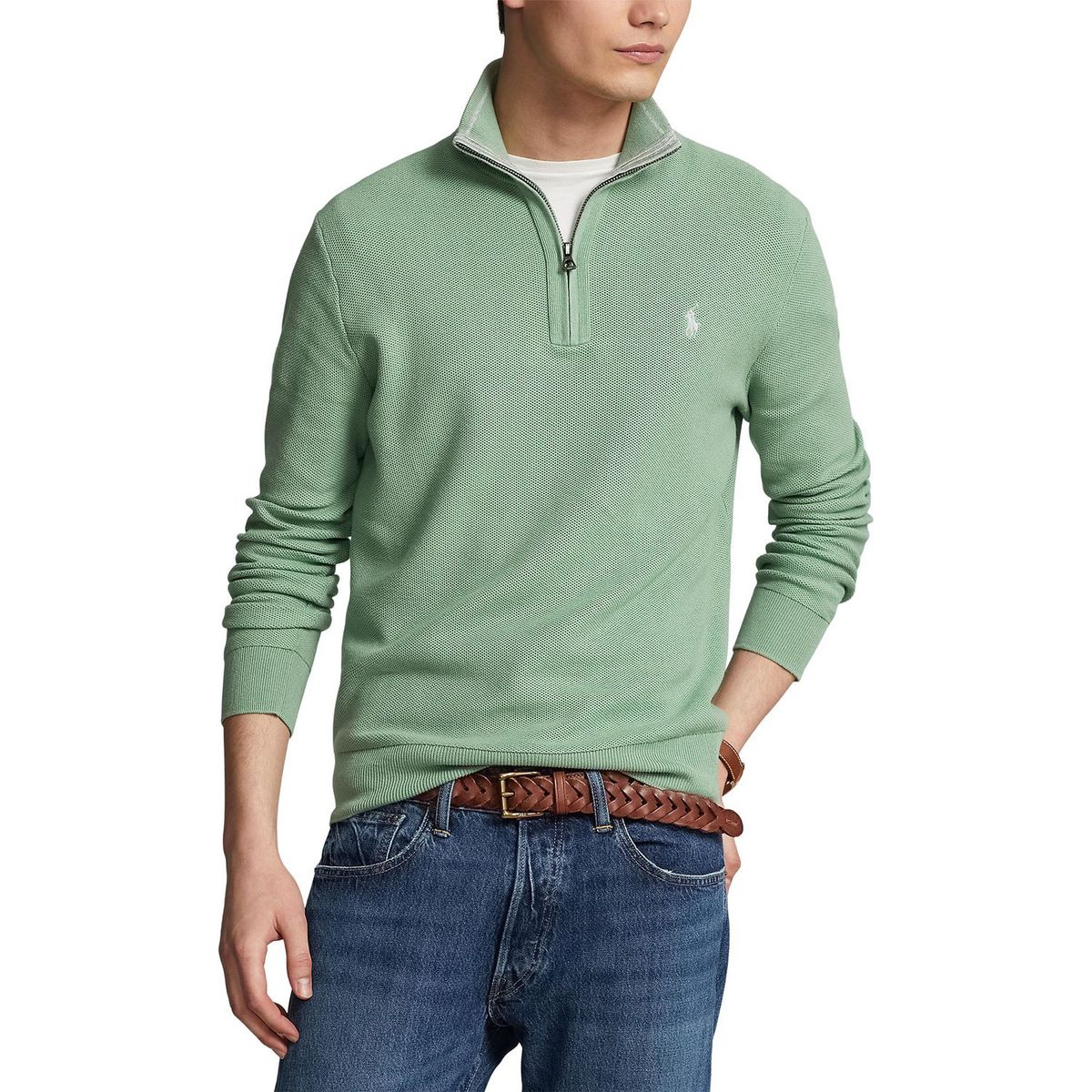 POLO RALPH LAUREN - Chompa 100% Algodón Hombre Polo Ralph Lauren