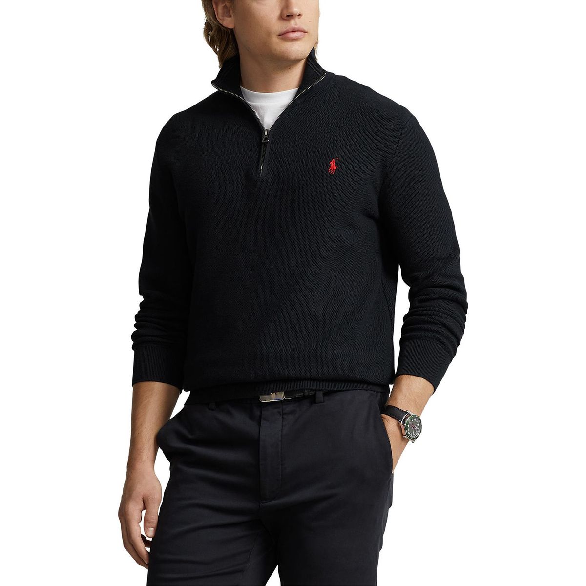 POLO RALPH LAUREN - Chompa 100% Algodón Hombre Polo Ralph Lauren