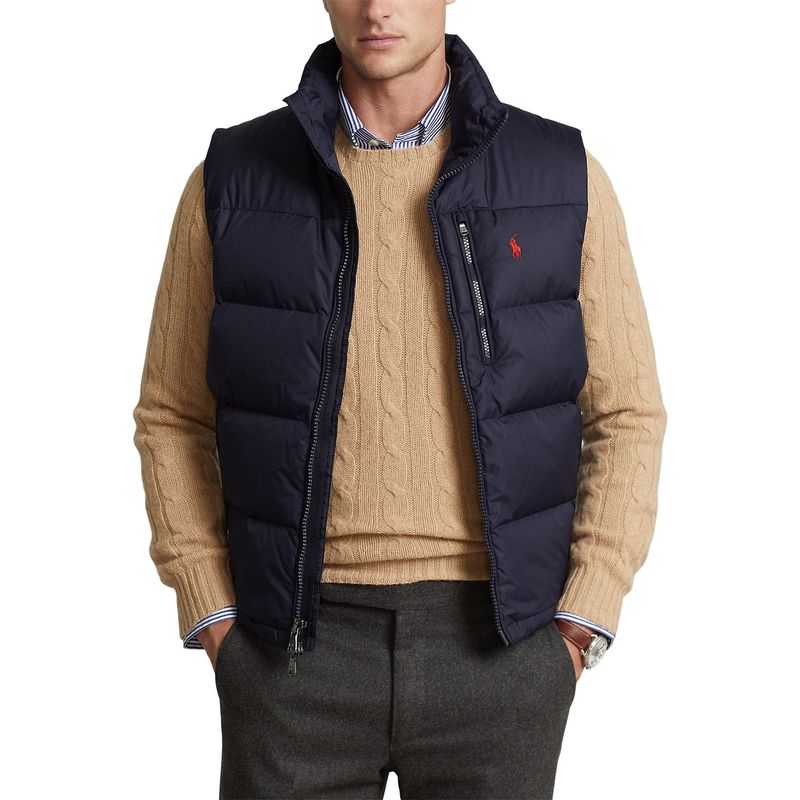 Vest Chalecos Polo Ralph Lauren De Hombre Chaleco Gorham De Plumón