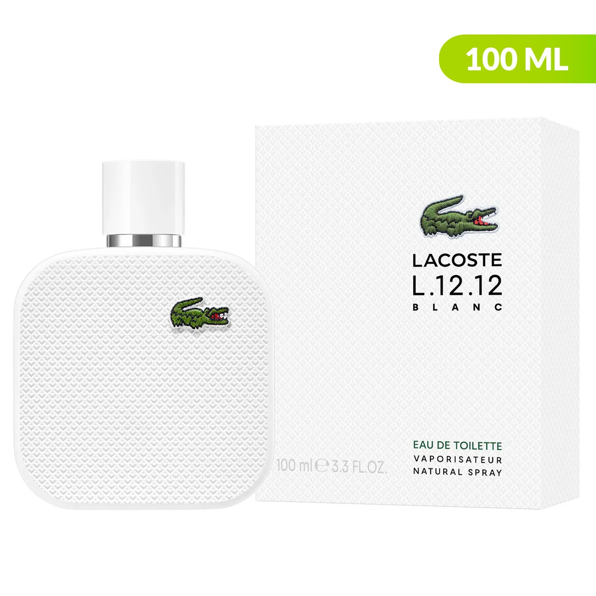 LACOSTE - L.12.12 Blanc Edt 100 Ml Lacoste Hombre