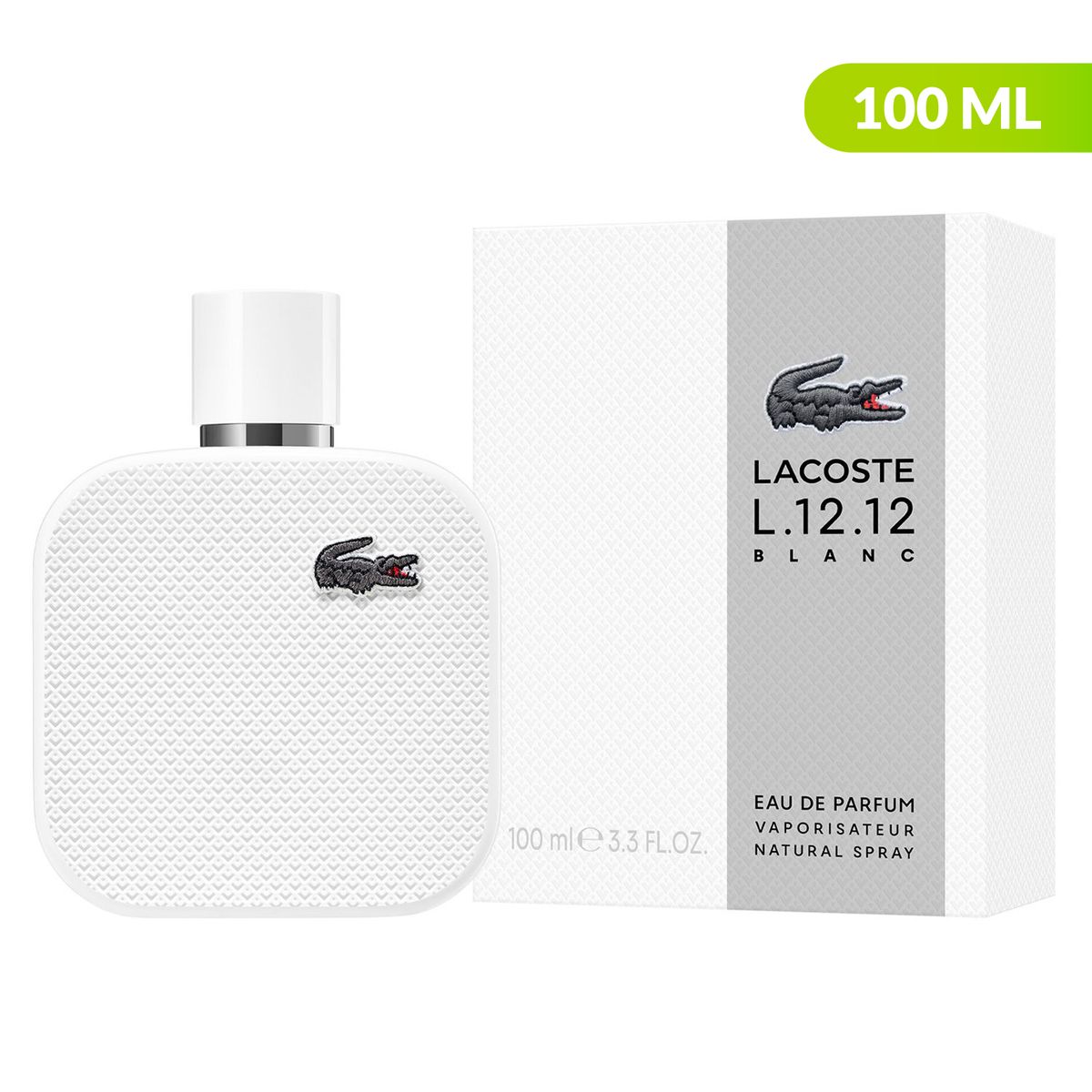 LACOSTE - L.12.12 Blanc Edp 100 Ml Lacoste Hombre