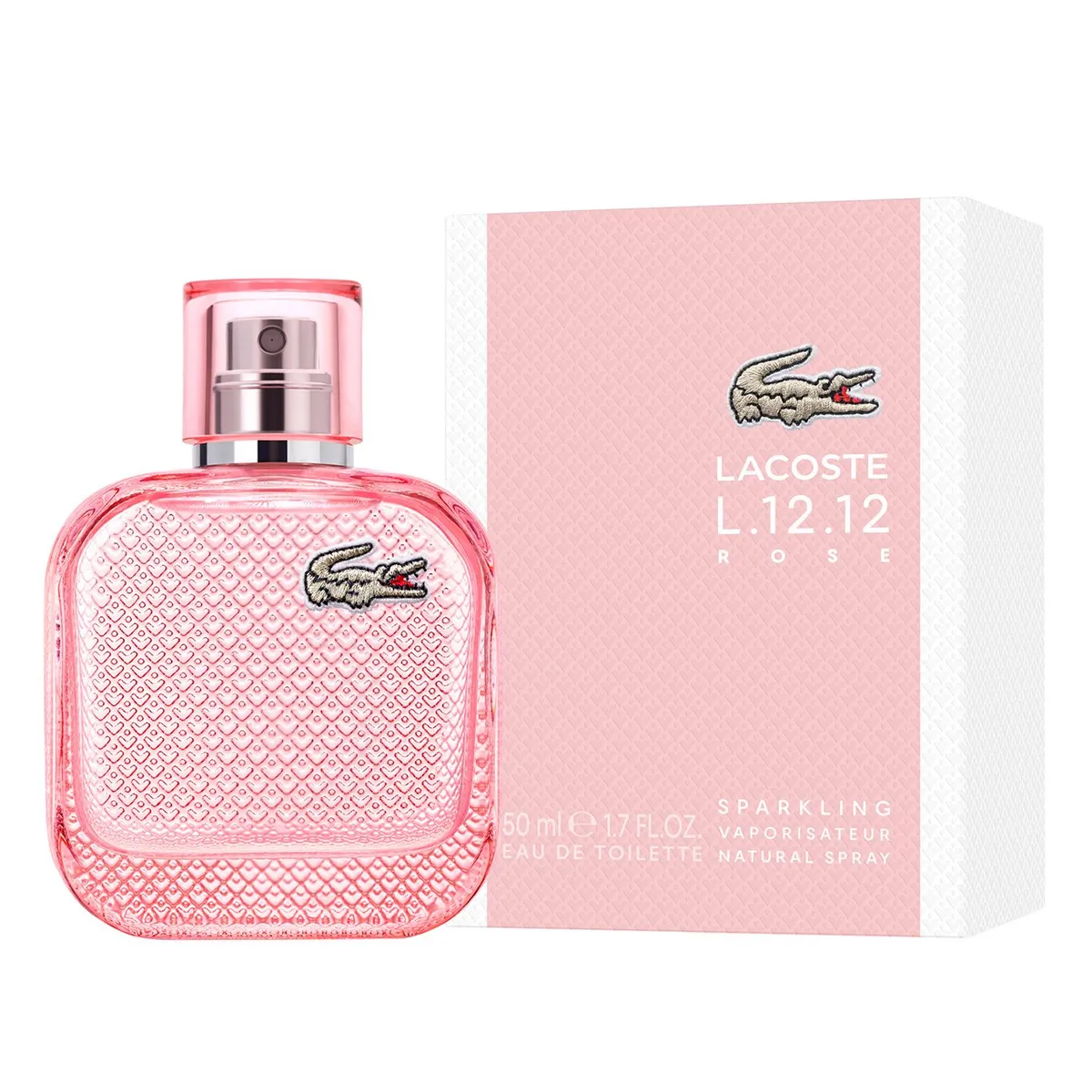 LACOSTE - L.12.12 Rose Sparkling Edt 50 Ml Lacoste Mujer