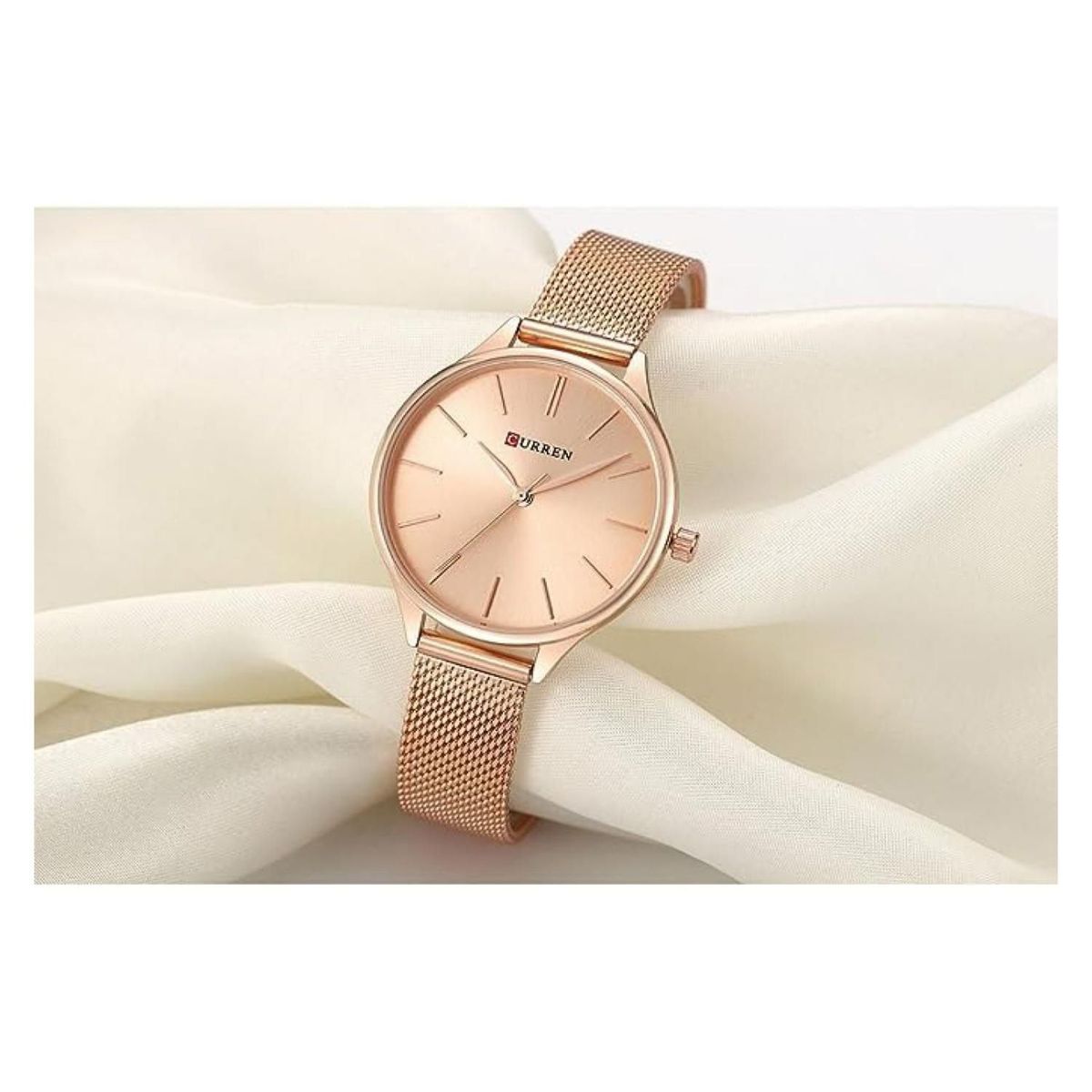 CURREN - Reloj Curren KREb7320 Mujer + Estuche