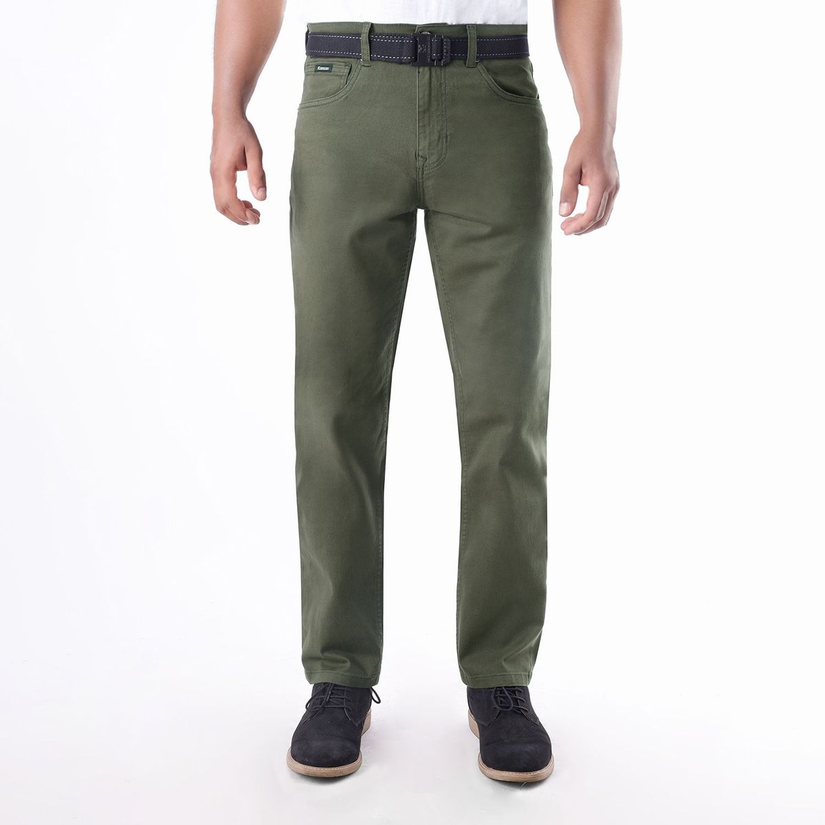 KANSAS - Pantalón Algodón Recto Hombre Kansas