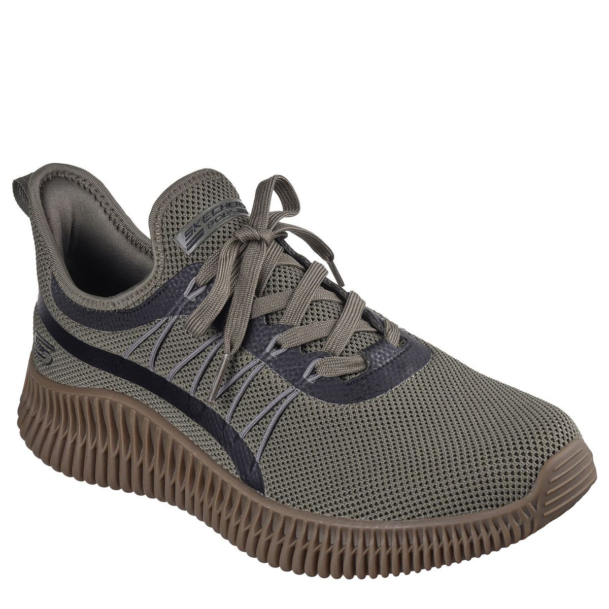 SKECHERS - Zapatillas Urbanas Hombre Skechers Bobs Geo  Verde