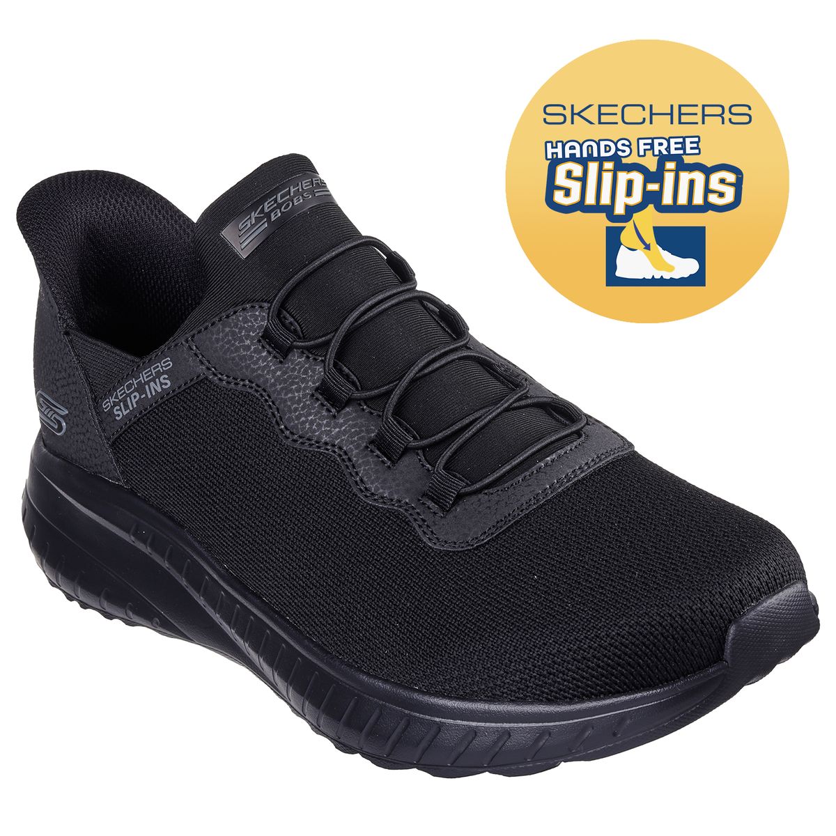 SKECHERS - Zapatillas Urbanas Bobs Squad Slip Ins Hombre Skechers