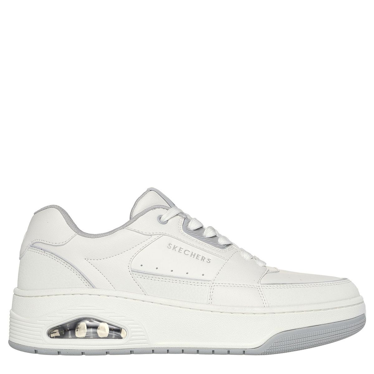 SKECHERS - Zapatillas Urbanas Hombre Skechers Uno Court  Blanco