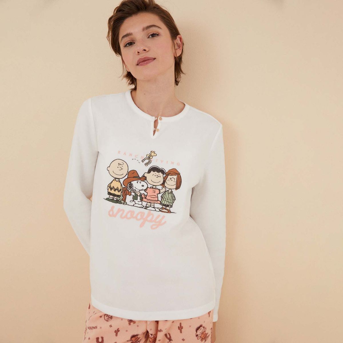 WOMEN SECRET - Pijama Snoopy Mujer Womens Secret
