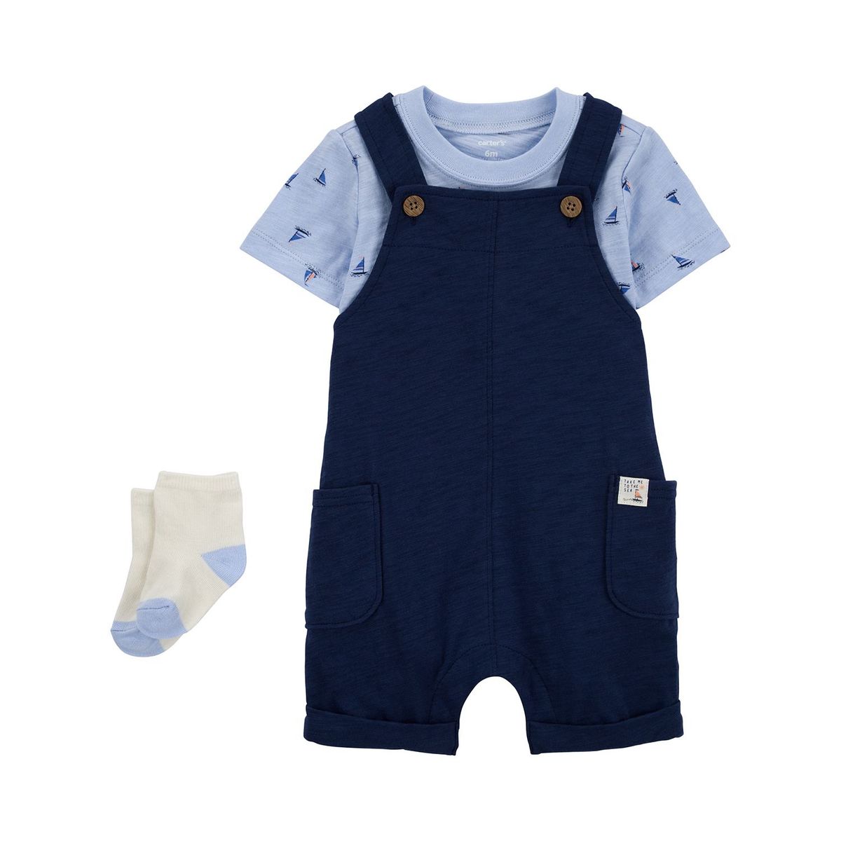 CARTER'S - Conjunto 3 Piezas Bebé Niño Carters