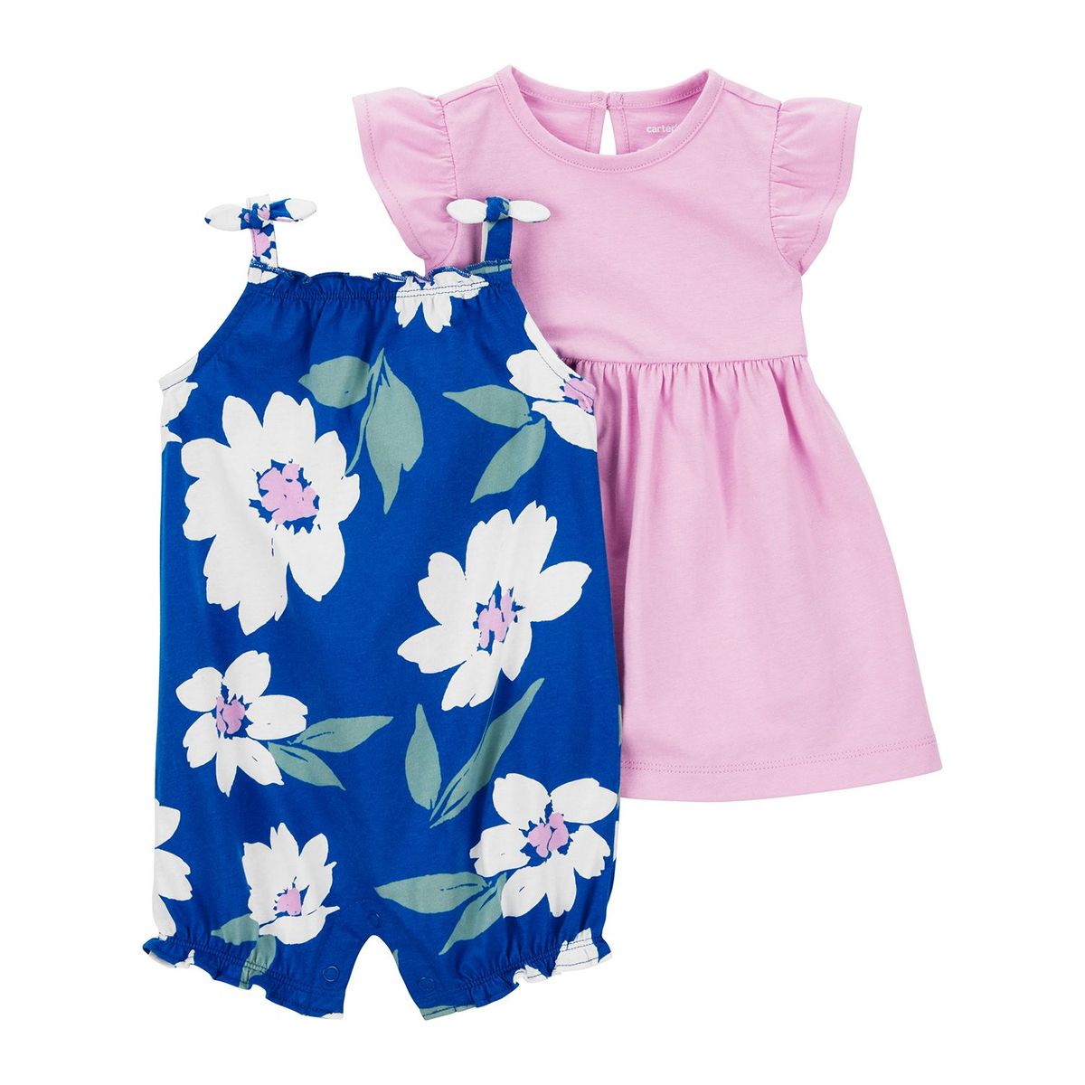 CARTER'S - Enterizo Pack X2 Bebé Niña Carters