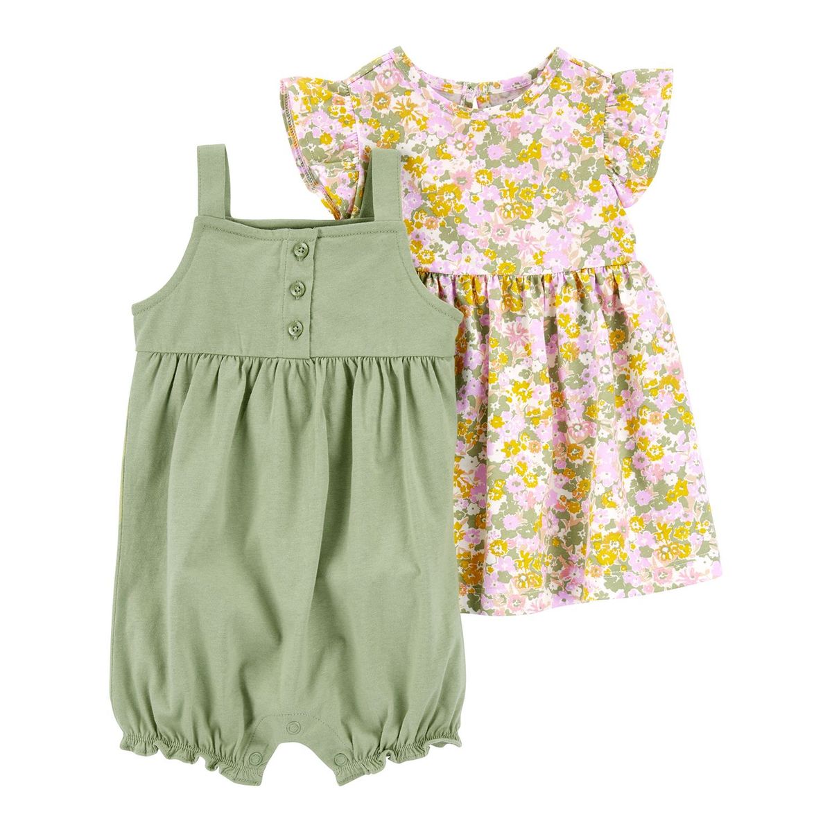 CARTER'S - Enterizo Pack X2 Bebé Niña Carters