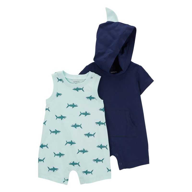 CARTER'S - Enterizo Pack X2 Bebé Niño Carters