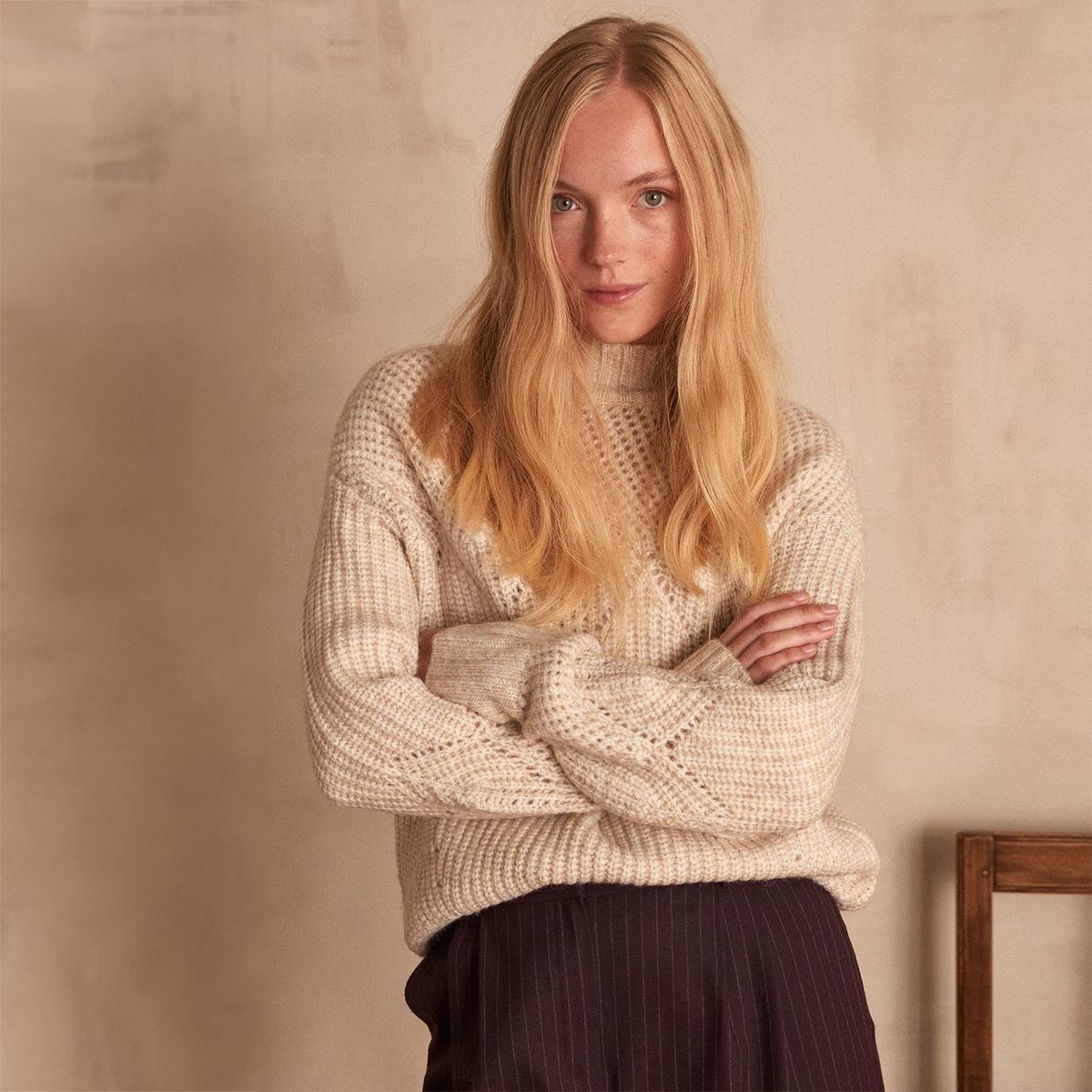 MAISON 123 - Chompa Básica Mujer Maison 123