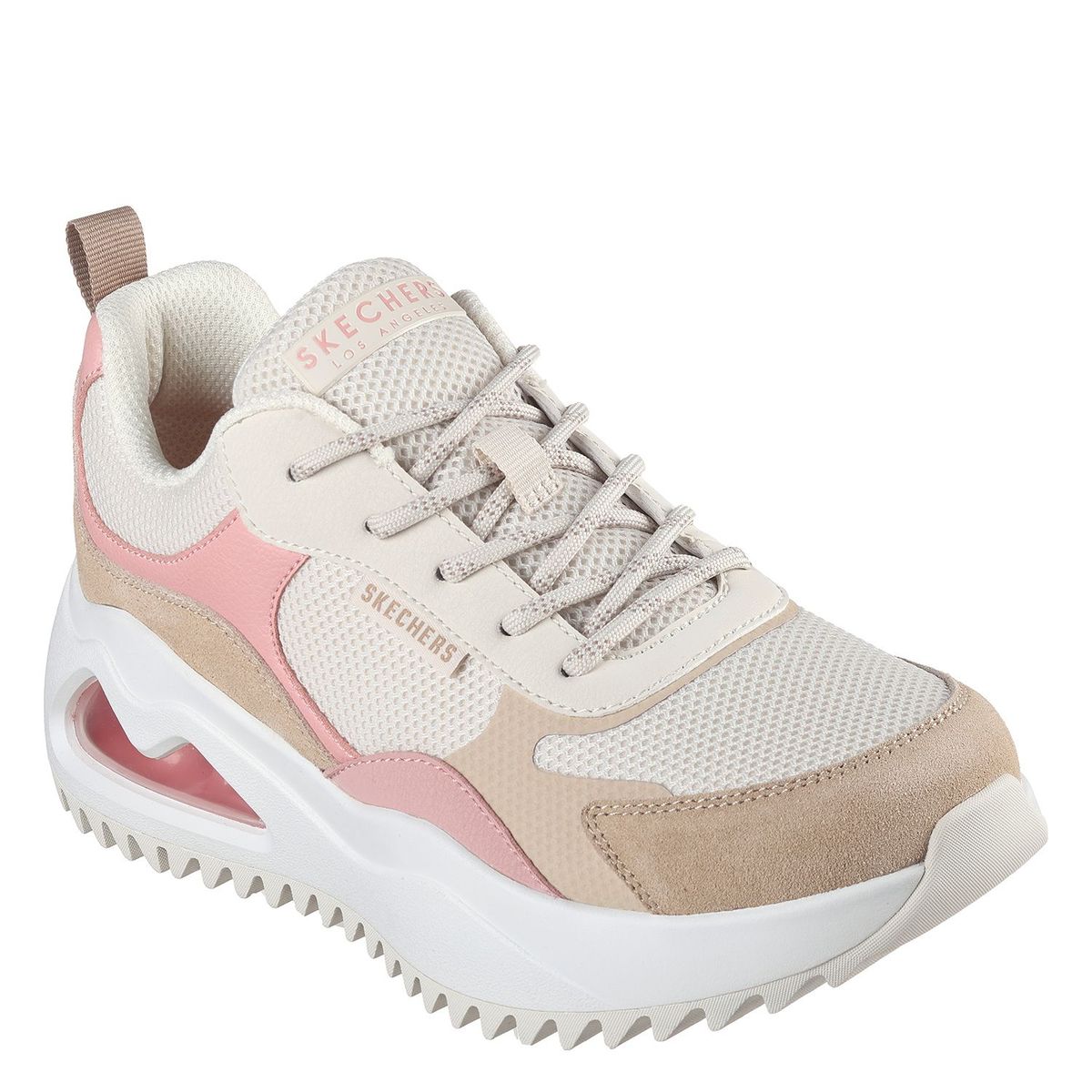 SKECHERS - Zapatillas Urbanas Mujer Skechers Uno Peaks  Beige