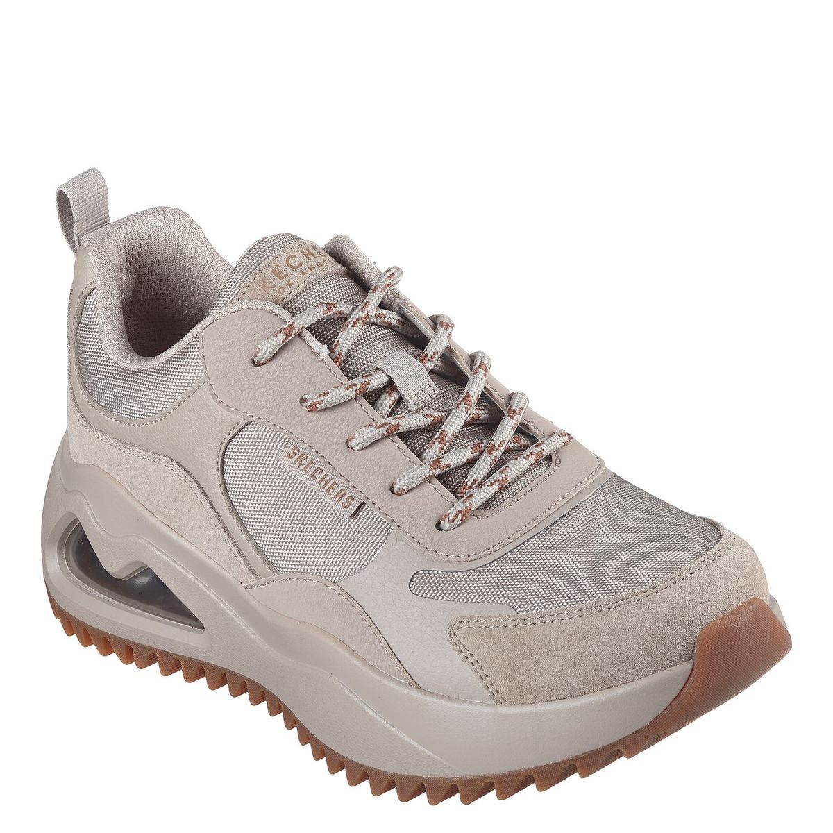 SKECHERS - Zapatillas Urbanas Mujer Skechers Uno Peaks  Gris