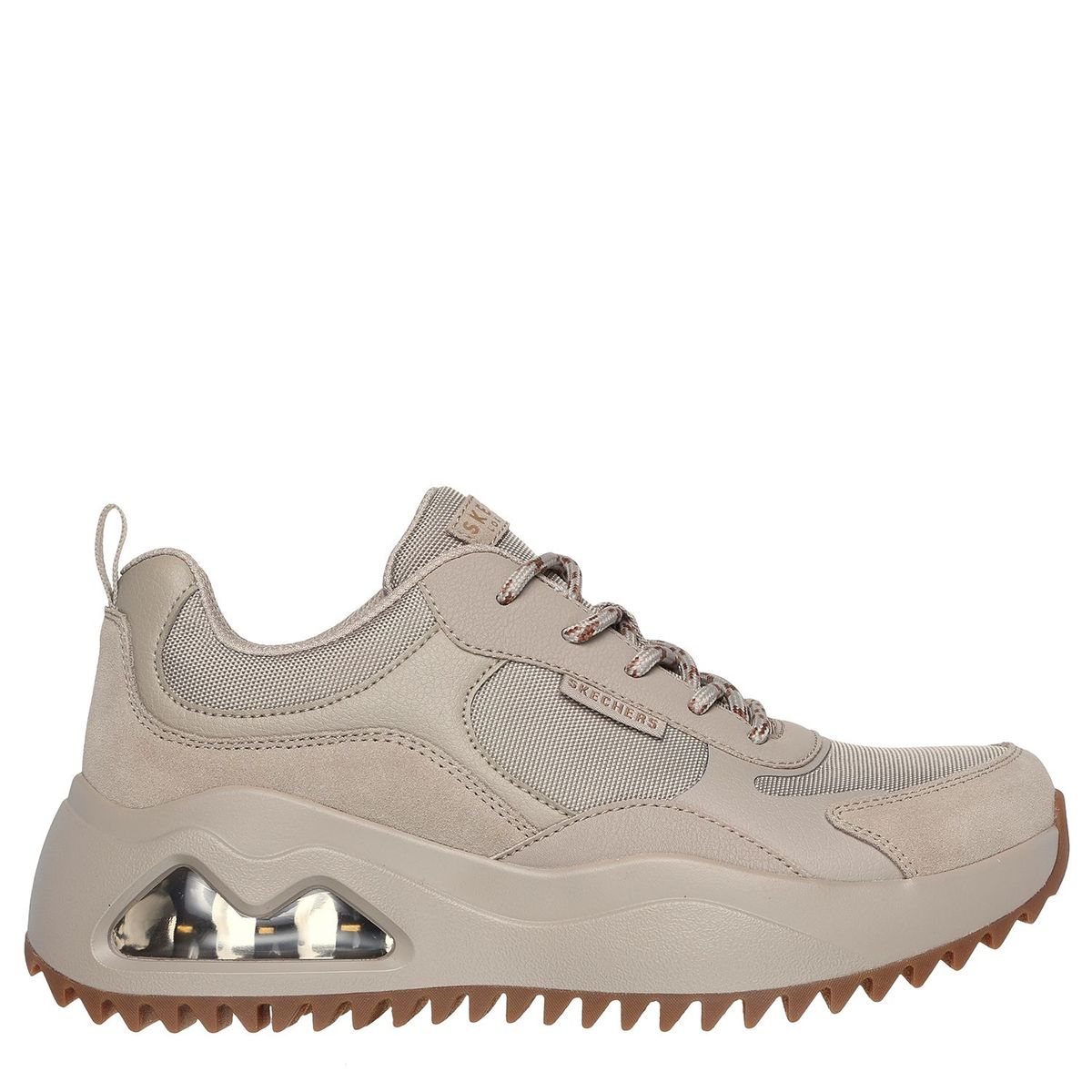 SKECHERS - Zapatillas Urbanas Mujer Skechers Uno Peaks  Gris