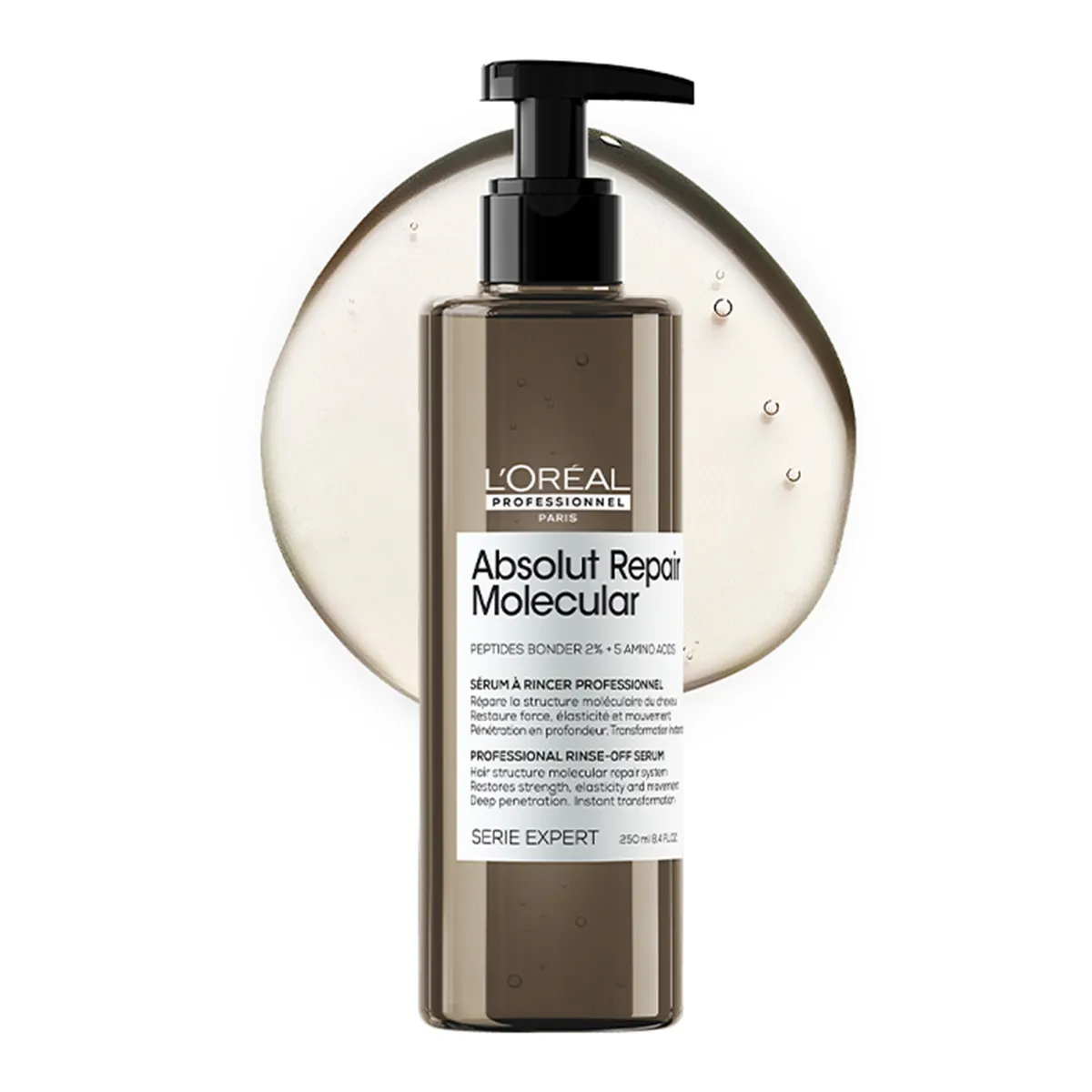 LOREAL PROFESSIONNEL - Sérum Reparador Absolut Repair Molecular para Cabello Dañado 250 ml