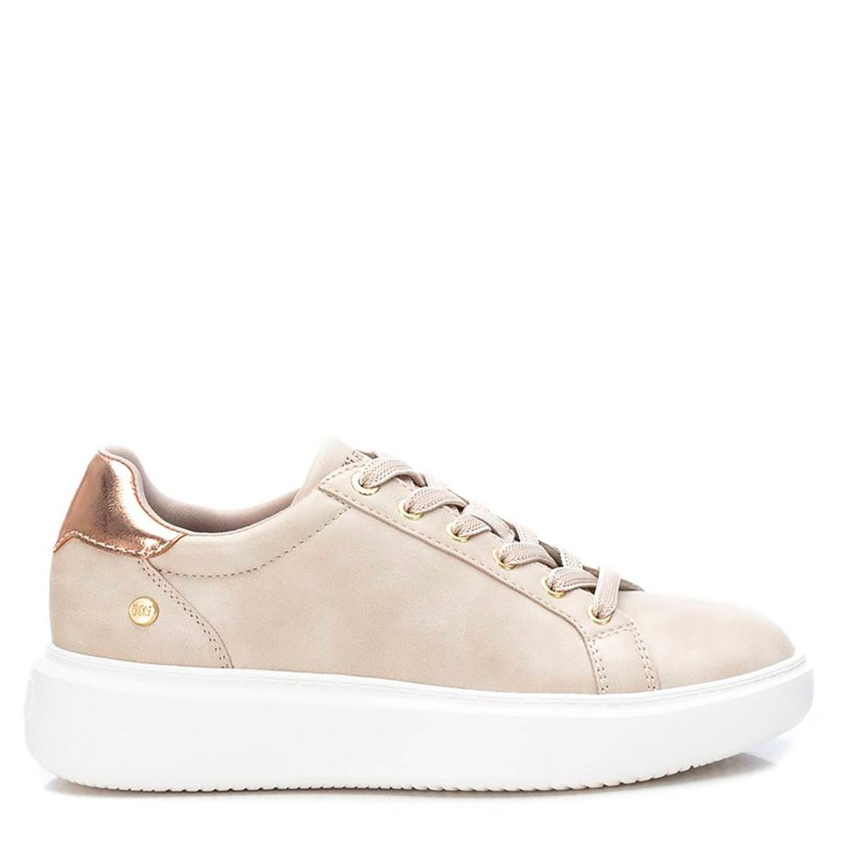 XTI - Zapatillas Urbanas Mujer Xti Dorado