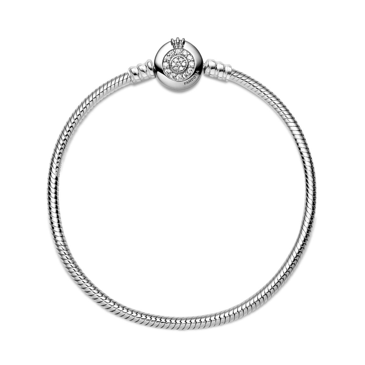 PANDORA - Pulsera Plata Corona O Circonia Pandora