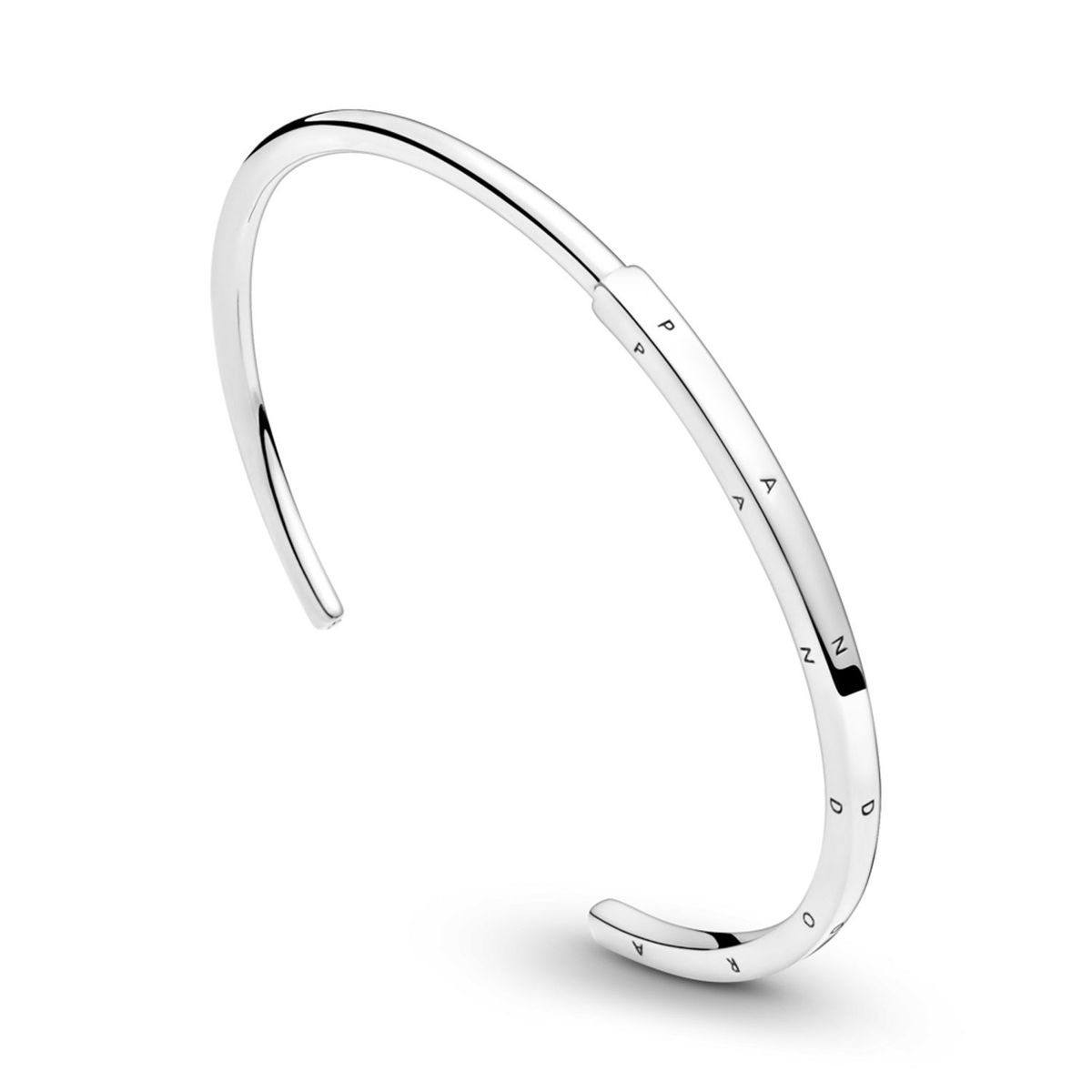 PANDORA - Brazalete Rígido Plata Abierto I-d
