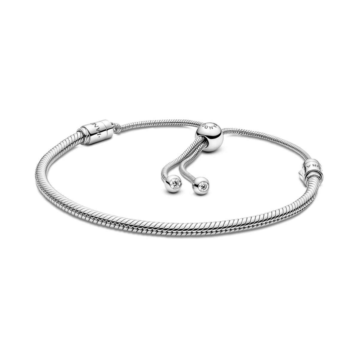 PANDORA - Pulsera Cierre Deslizante Circonia