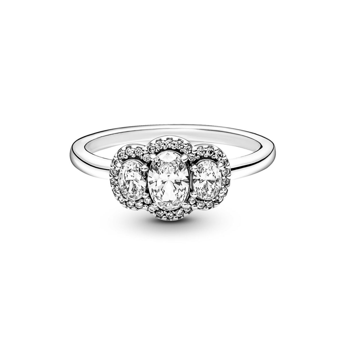 PANDORA - Anillo Plata Vintage Tres Piedras