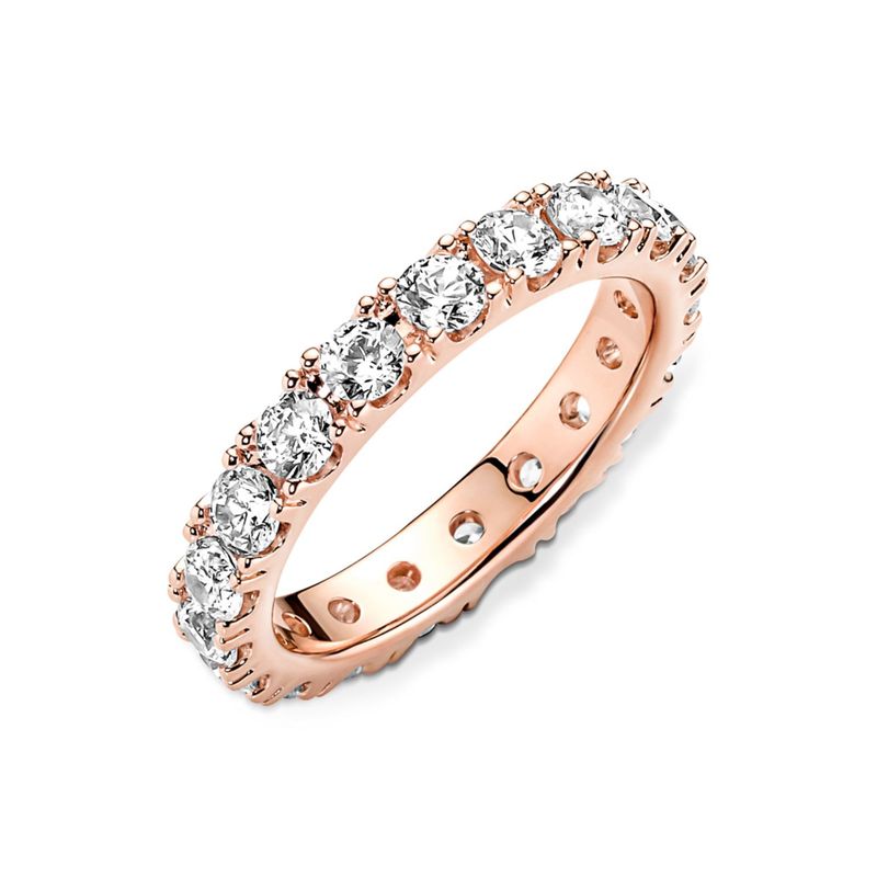 PANDORA - Anillo Rose Fila Brillante Eterna